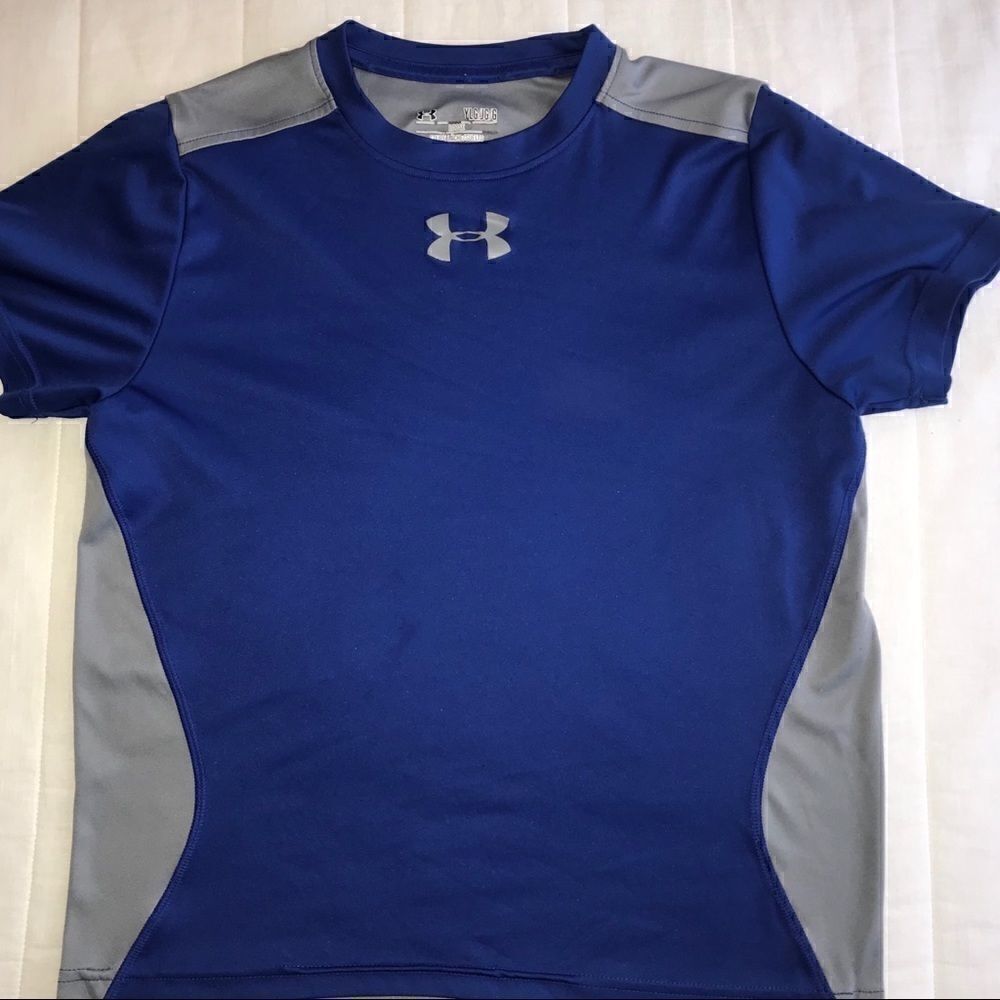 Under Armour boys athletic loose T-shirt size YLG - Picture 4 of 5